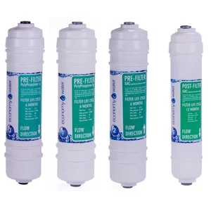 Set de filtre pentru purificatorul de apa cu osmoza inversa Ro Economy, 4 buc