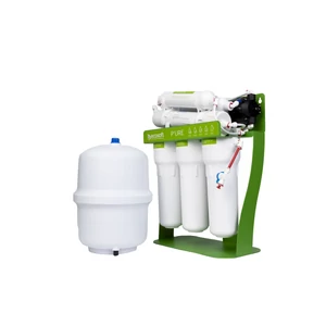 Ecosoft P'URE Balance purificator de apa cu osmoza inversa cu rezervor, cu pompa de presiune si un sistem special de mineralizare (continut de minerale disponibil de 60-80 mg/l)
