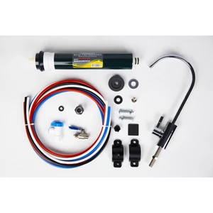 Purificator RO PurePro ERS105P cu pompa de presiune, robinet cu buton (FC108). Conector QUICK CHANGE (QC), filtre compacte 2,5