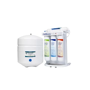 Purificator de apa PurePro ERS105 RO cu robinet de design modern (FC101), conectare rapida (QC), filtre compacte 2,5