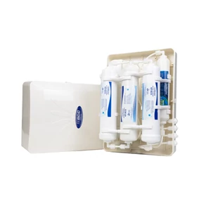Purificator de apa RO PurePro M800. Cutie, robinet cu design modern (FC101). Filtre compacte 2,5