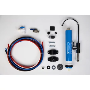 Purificator de apa RO PurePro M800. Cutie, robinet cu design modern (FC101). Filtre compacte 2,5
