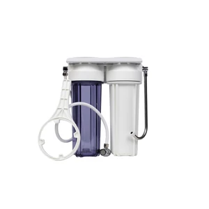 Carcasa dubla din plastic pentru purificator de apa de masa in doua etape