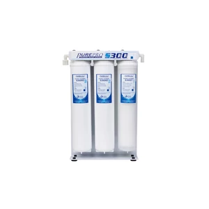Purificator de apa sub tejghea PurePro, cu 3 filtre. Filtre compacte cu conector QUICK CHANGE (QC) 2,5