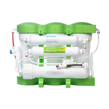Ecosoft P'URE Balance purificator de apa cu osmoza inversa cu rezervor, cu un sistem special de mineralizare (continut de minerale disponibil de 60-80 mg/l)